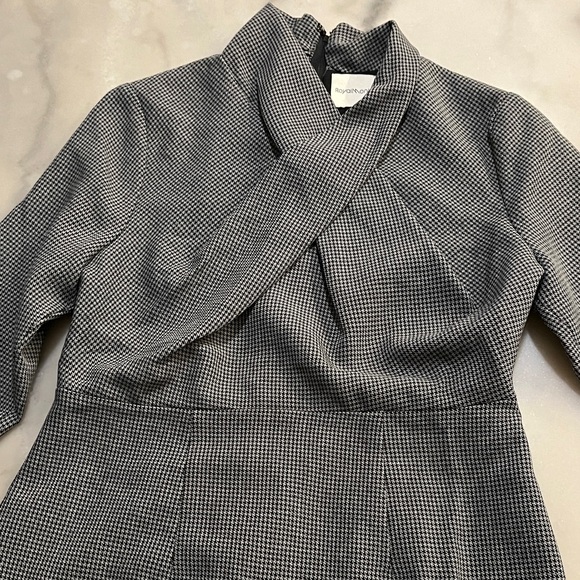 🎈3/4 Sleeve Gray Black Midi Dress🎁$20 Bundle up to 5 lbs Sale 📦 - Picture 3 of 14